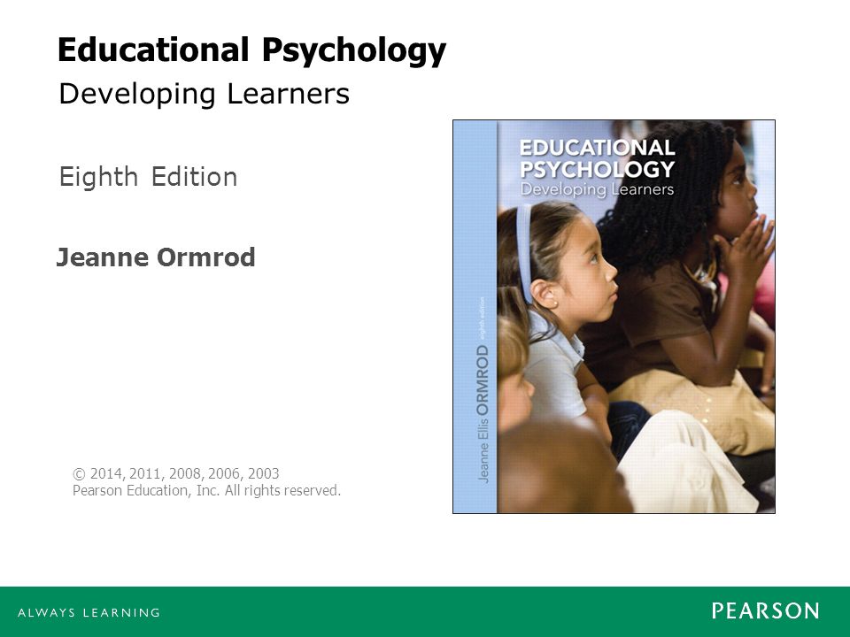 educational psychology and learning educational psychology and learning