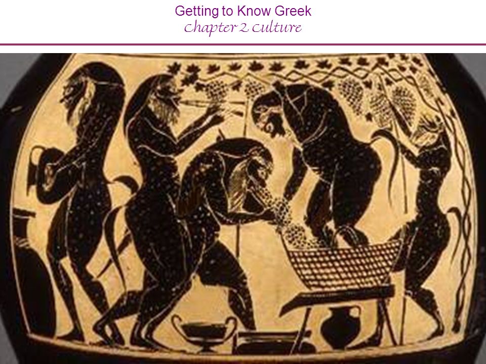 Getting to Know Greek Chapter 2 Culture