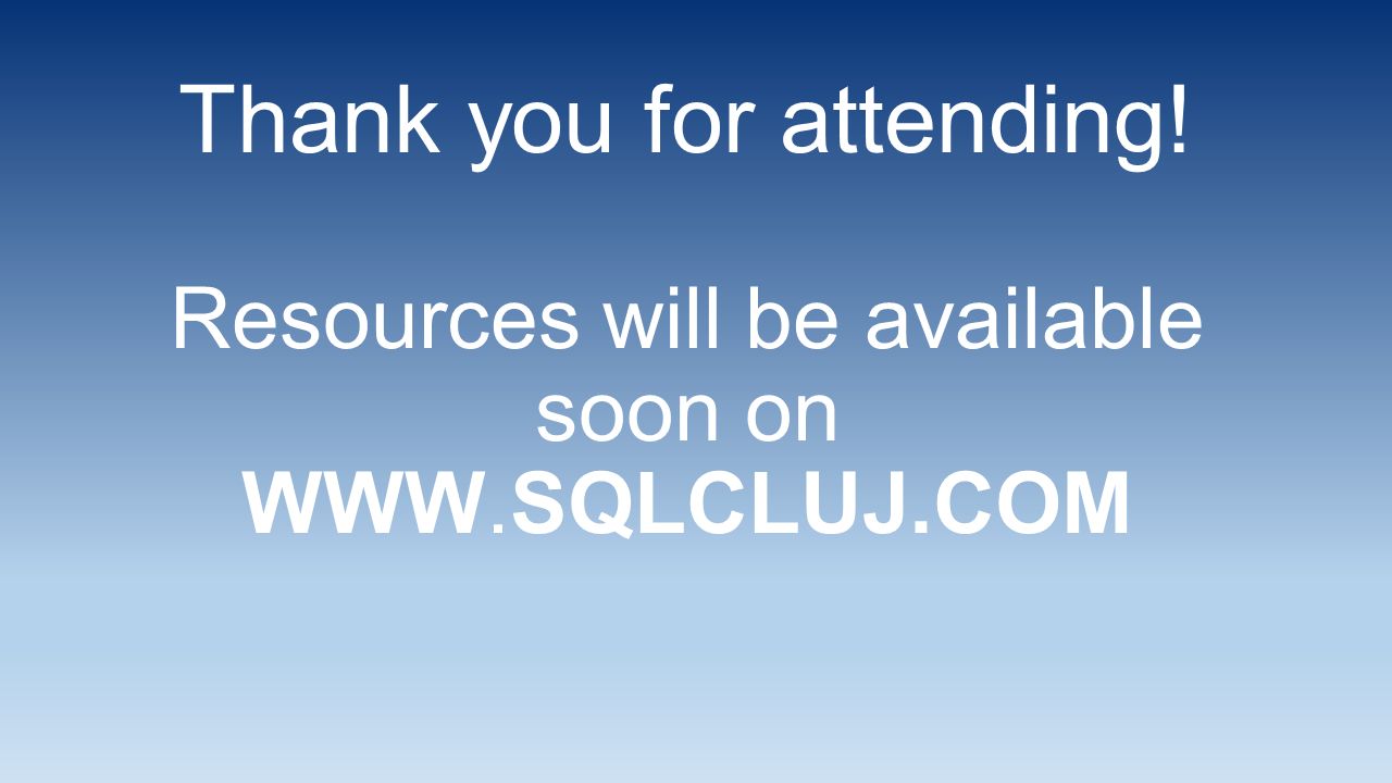 Thank you for attending! Resources will be available soon on