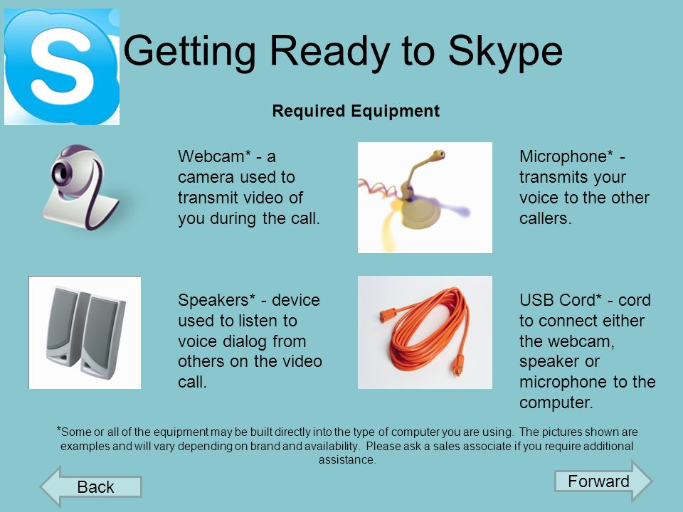 Getting Ready to Skype The different types of personal computer can access Skype.