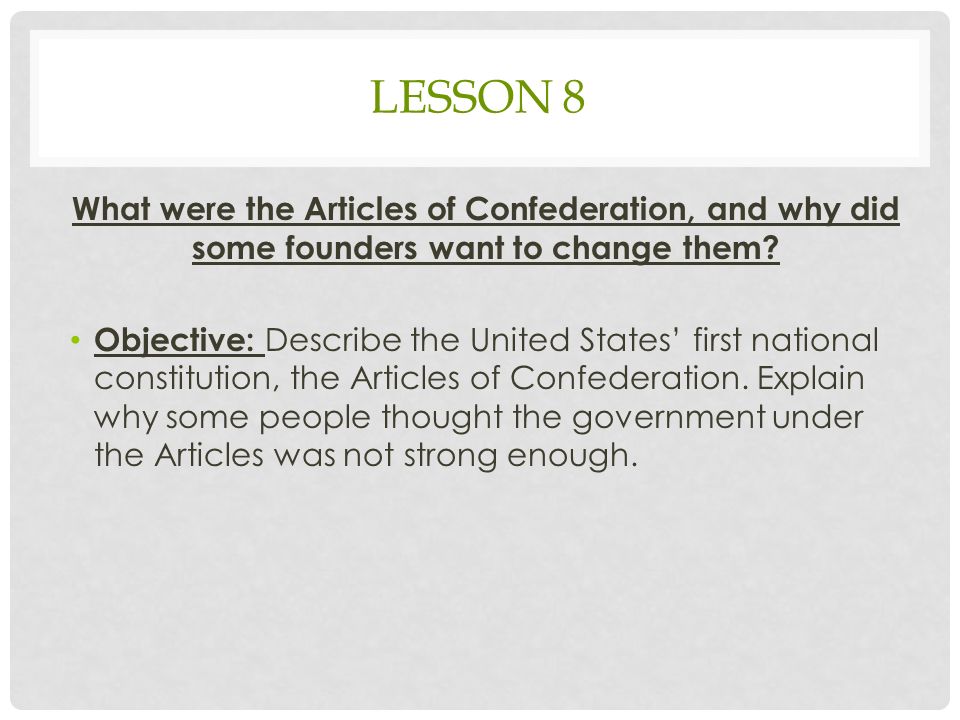 Articles of confederation pros and cons no child