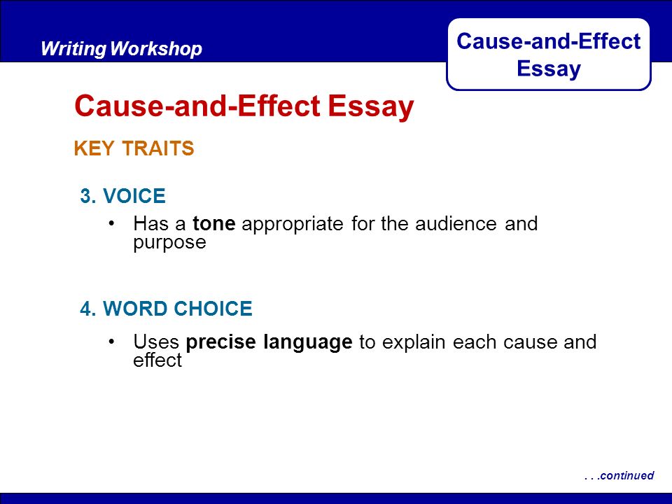 cause and consequence essay cause and consequence essay