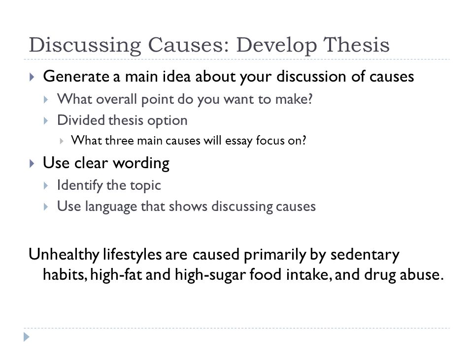What Is The Purpose Of A Cause And Effect Essay