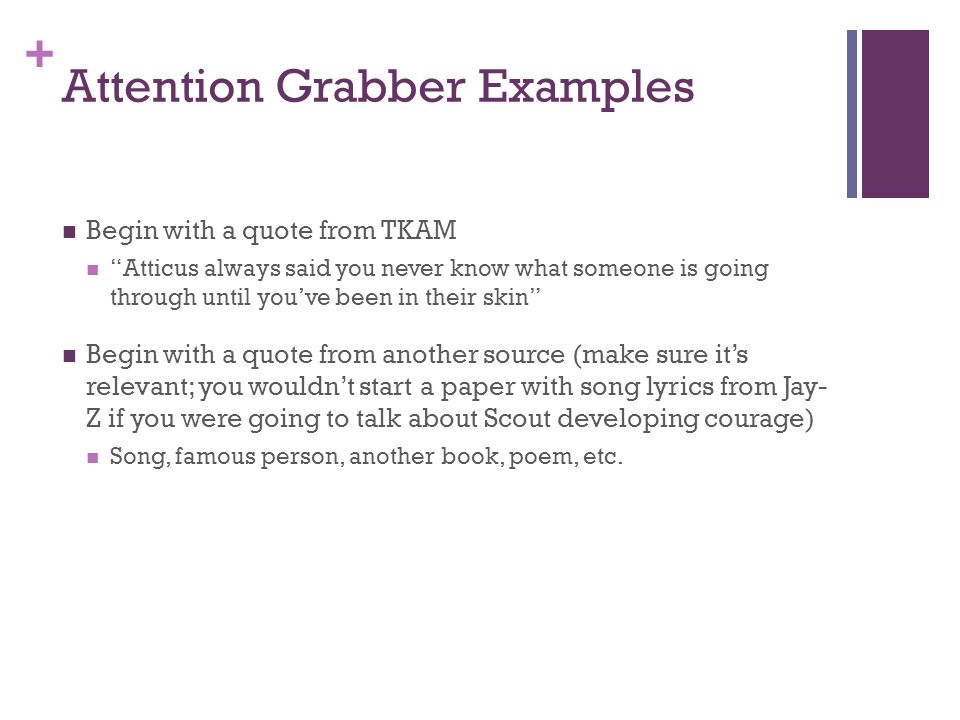 attention grabbing introduction for essays