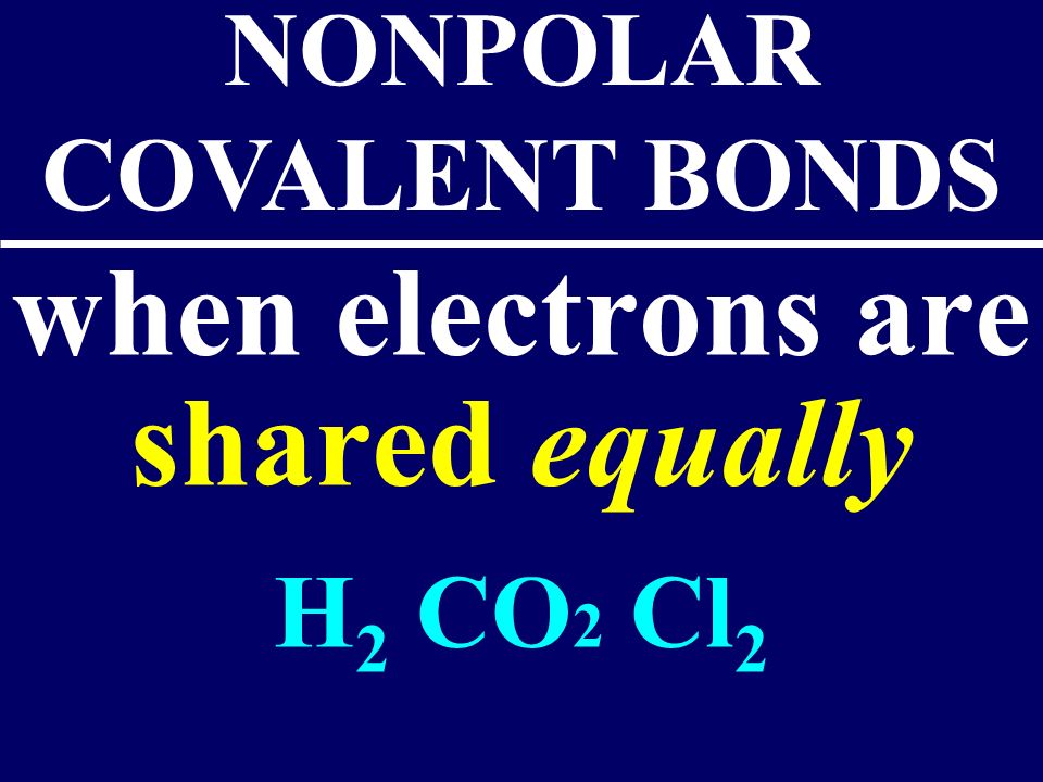 Bonds in all the polyatomic ions and diatomics are all covalent bonds Ex: NO 3 - CO 3 2-