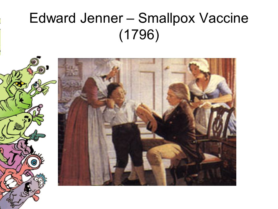 edward jenner c smallpox vaccine (1796)