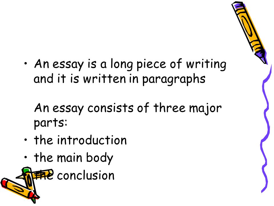 three parts of essay writing three parts of essay writing
