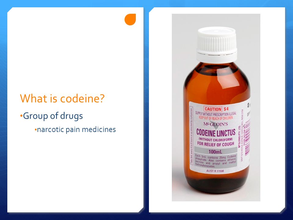 Is tylenol 4 a narcotic