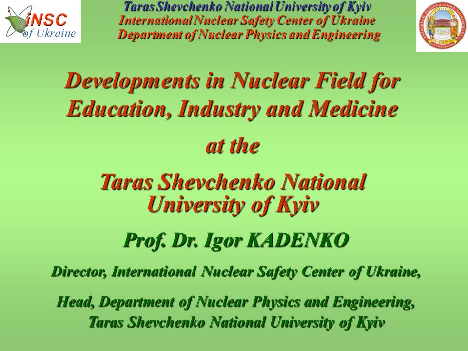 Developments In Nuclear Field For Education Industry And Medicine At