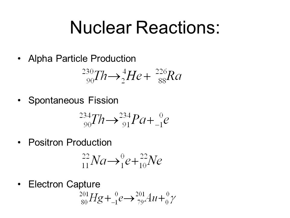 the nucleus chapter 18 atomic symbol notation atomic number mass electron capture symbol