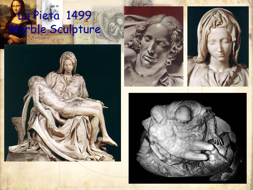 La Pieta 1499 Marble Sculpture