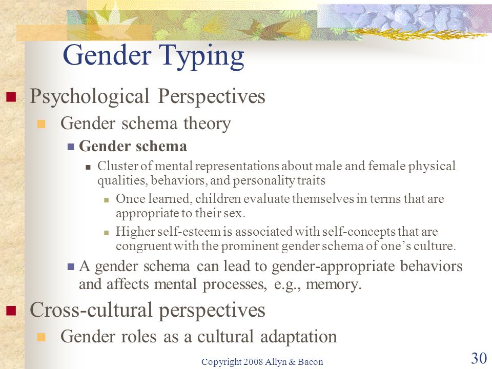 gender typing