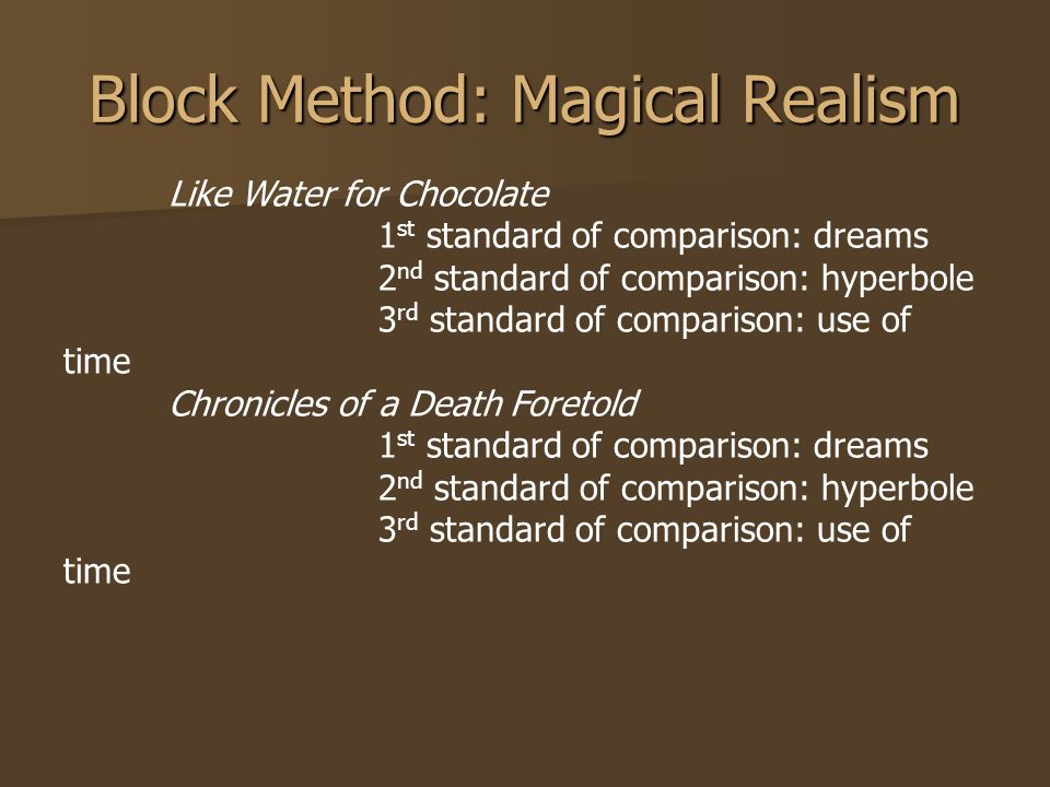 Magical Realism Essay