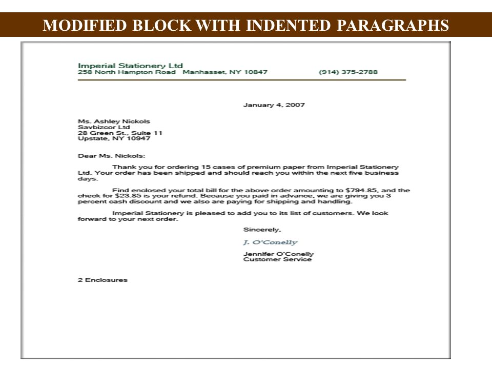are cover letter paragraphs indented