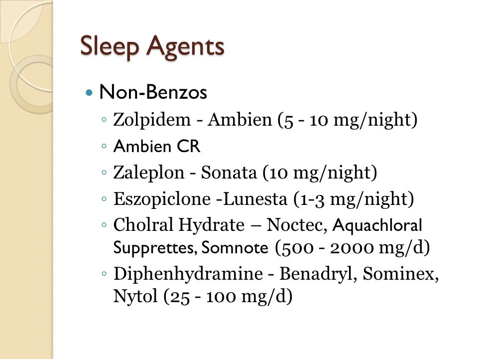 Depression delusions and ambien cr