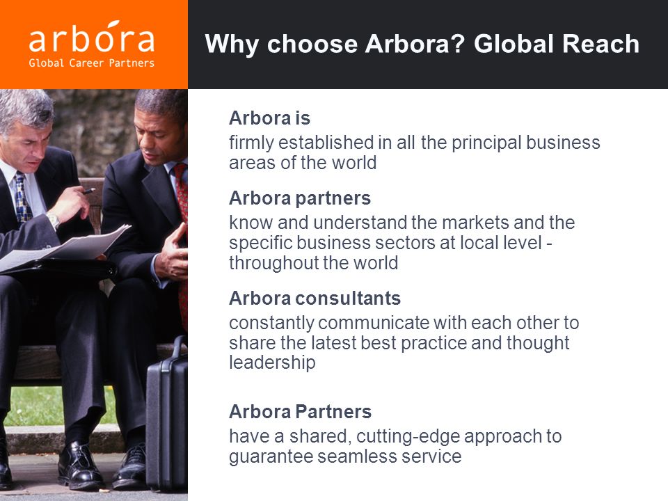 Why choose Arbora.