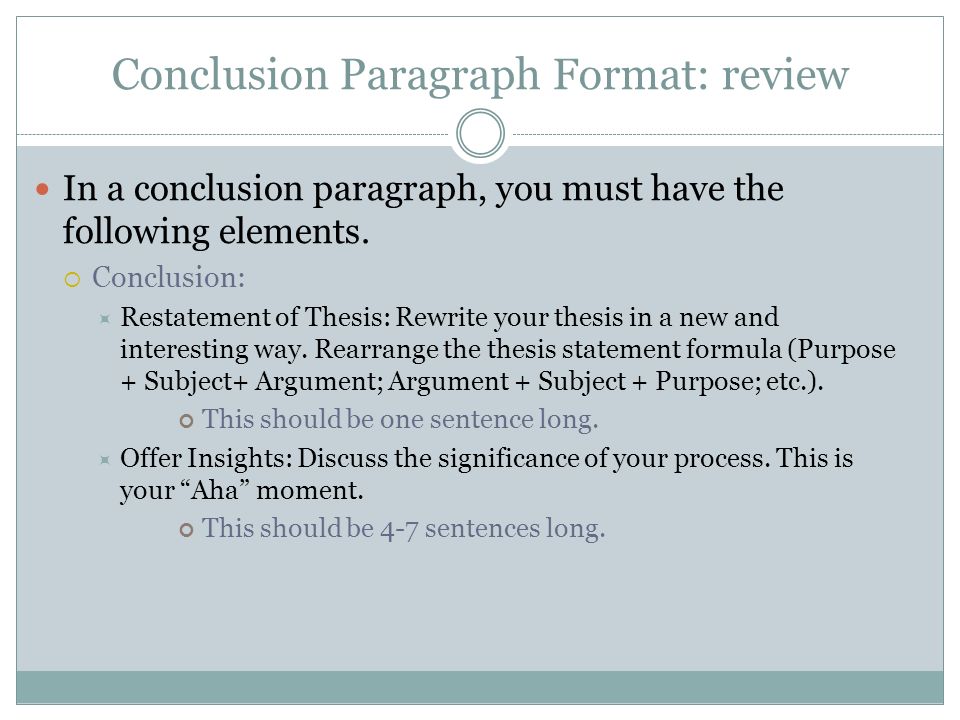 How To Write A Conclusion For A Dissertation