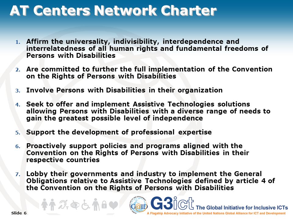Slide 6 AT Centers Network Charter 1.