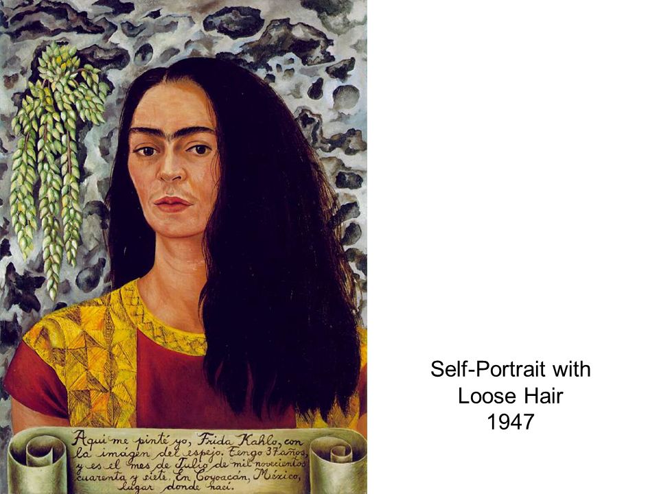 Self-Portrait with Loose Hair 1947