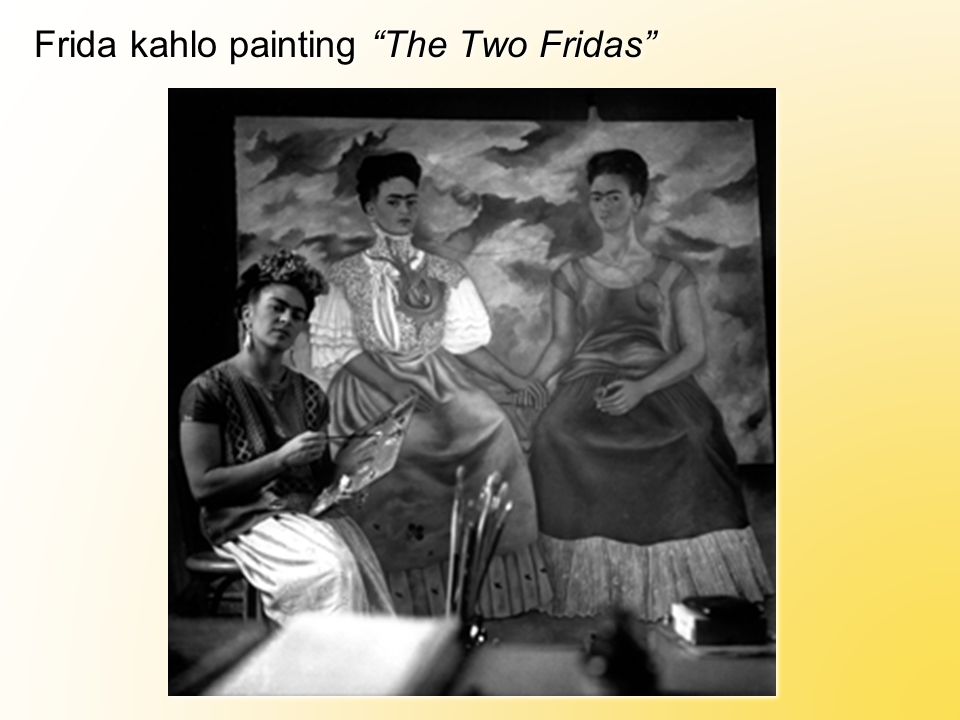 Frida kahlo painting The Two Fridas