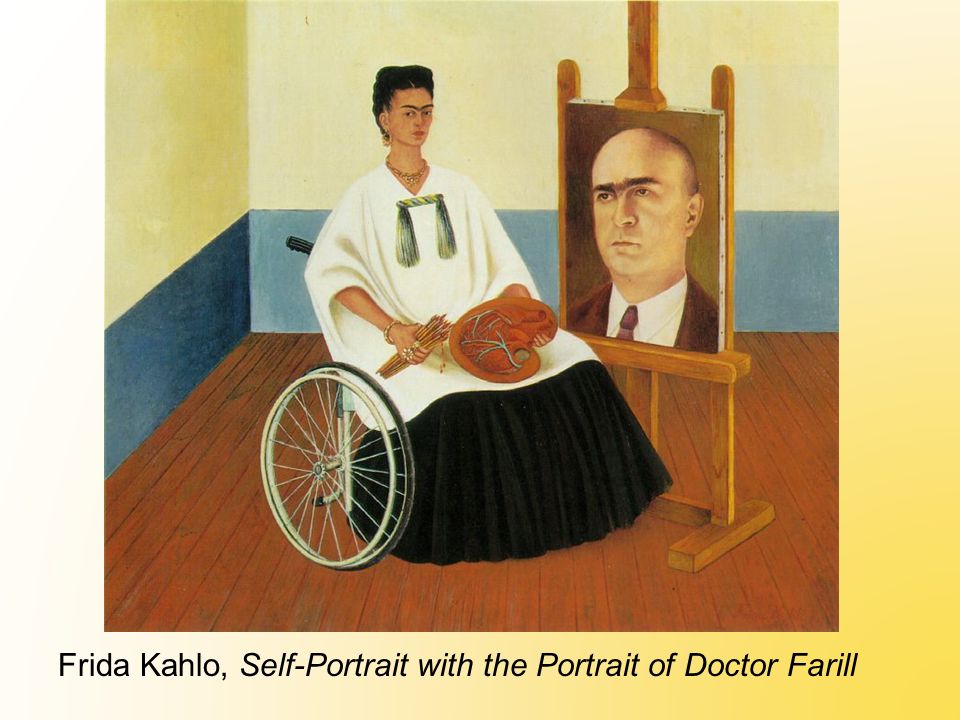 Frida Kahlo, Self-Portrait with the Portrait of Doctor Farill