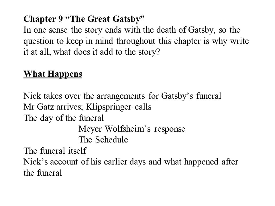 What is a good summary for Chapter 9 of 