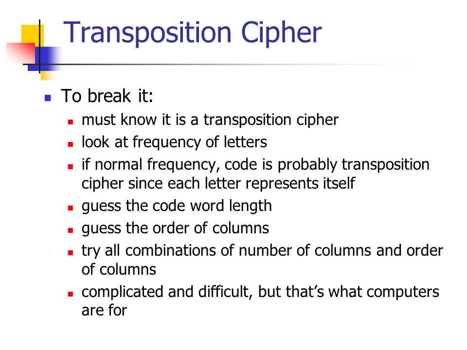 cryptography history of crypto based on slides by alfred c weaver each letter represents a word