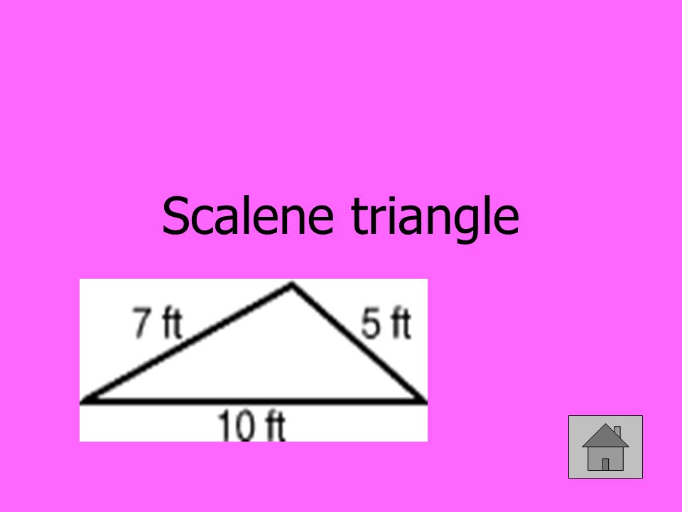A triangle with no congruent sides (500)