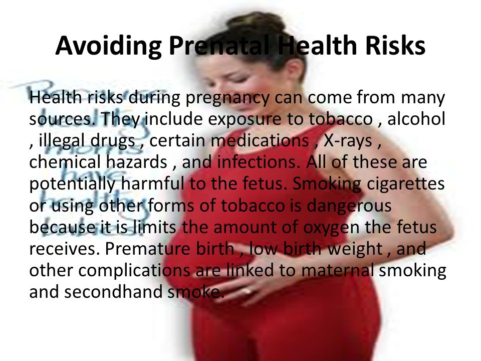 hazards during prenatal development The safety of x-rays during pregnancy is question for expecting mothers needing care learn about the safety and side effects of x-rays during pregnancy. hazards during prenatal development The safety of x-rays during pregnancy is question for expecting mothers needing care learn about the safety and side effects of x-rays during pregnancy.