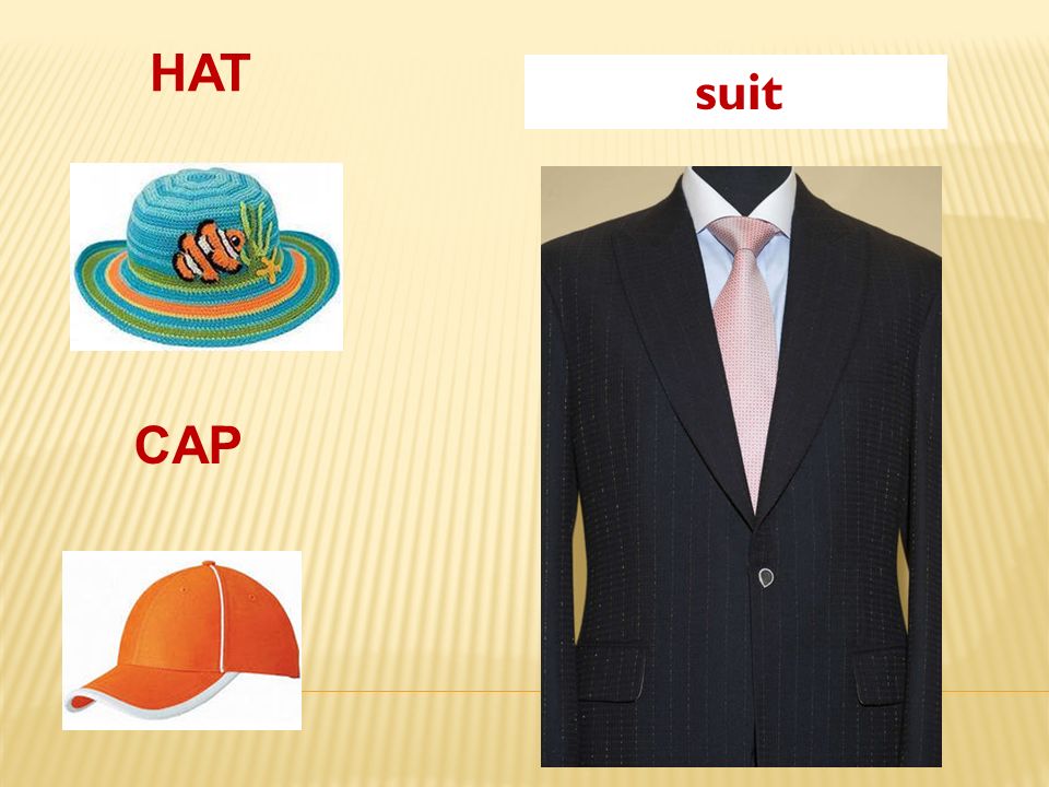 HAT CAP suit