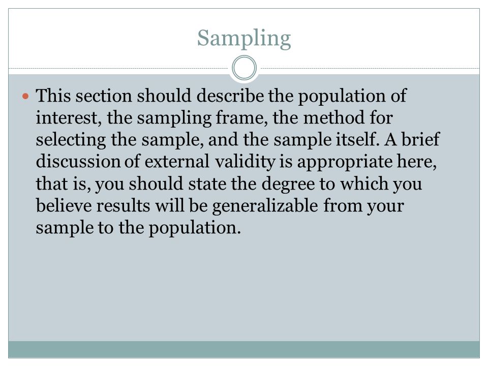 dissertation sampling frame The hcahps sampling protocol is designed should be included in the sample frame from which the survey sample is drawn. dissertation sampling frame The hcahps sampling protocol is designed should be included in the sample frame from which the survey sample is drawn.
