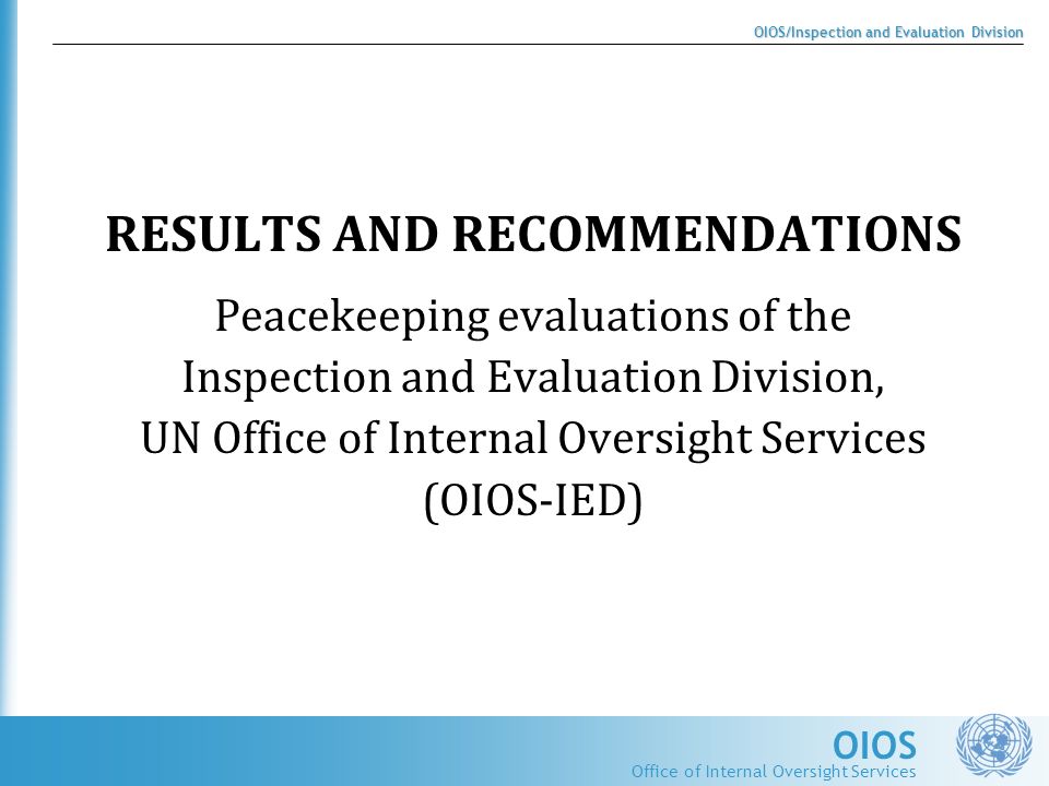 evaluation office