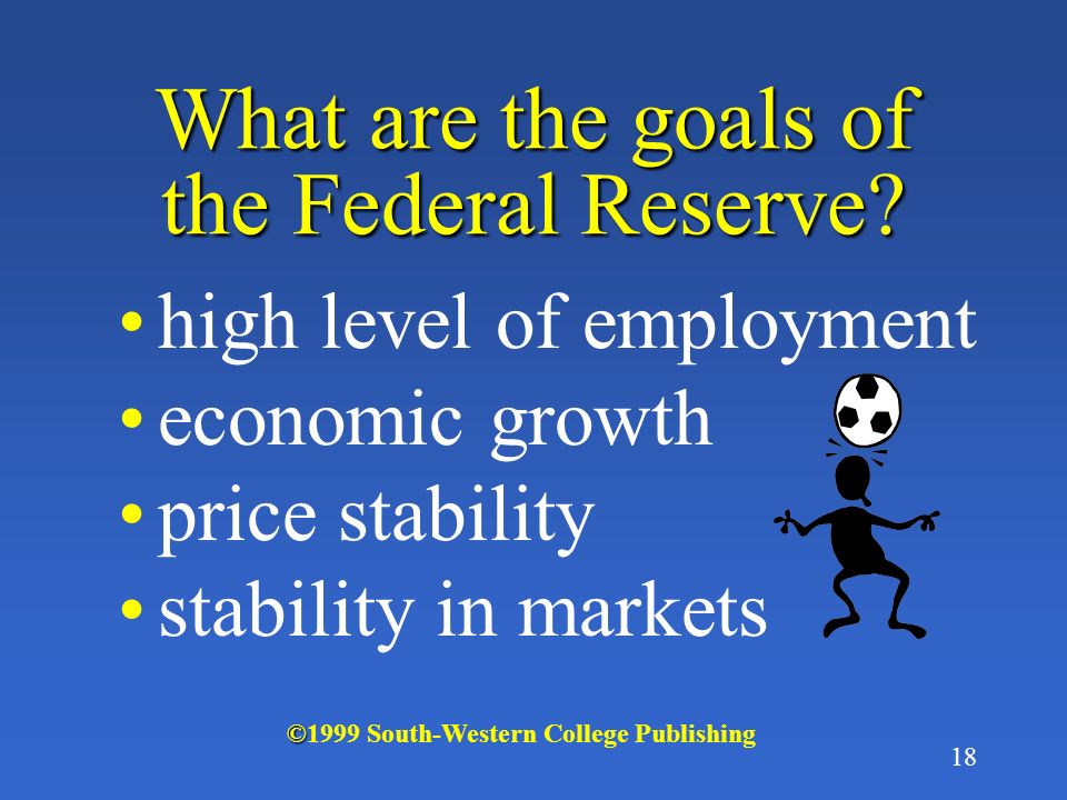 17 What is the major function of the Fed.