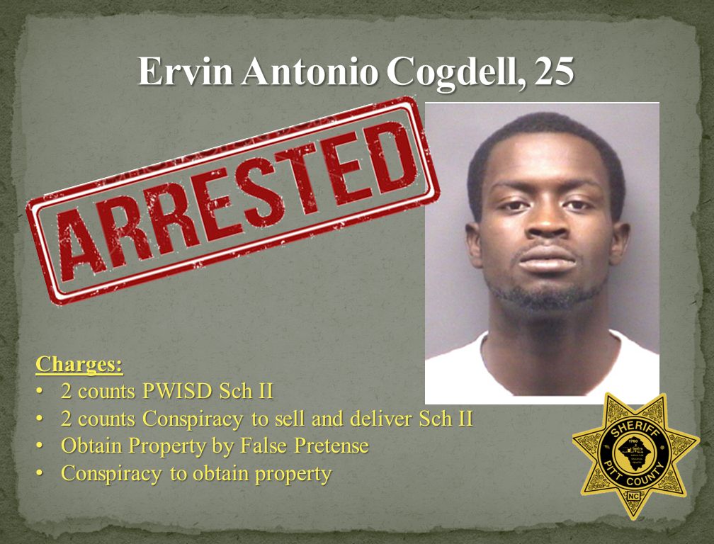Conducted By The Gpd Gang Unit And Greenville Regional 46 Charges 2 Counts Pwisd Sch