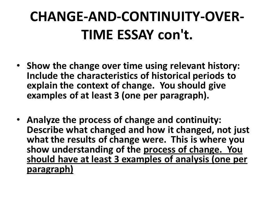 community essay