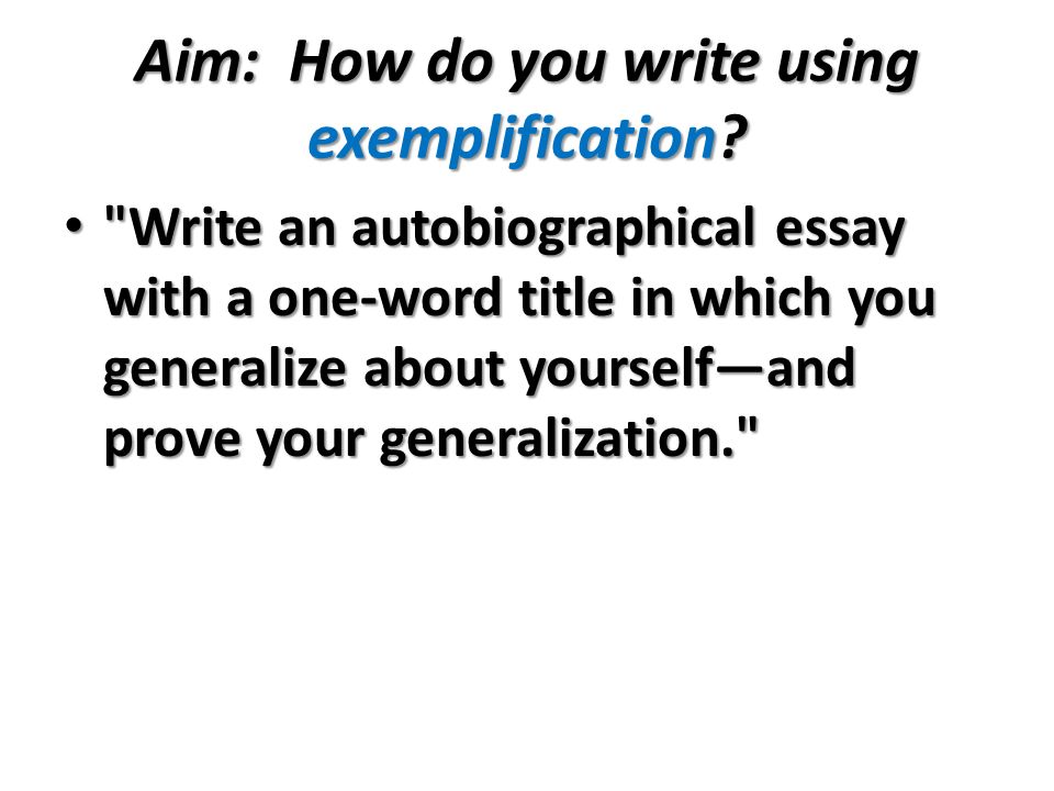 how to write an exemplification essay examples how to write an exemplification essay examples