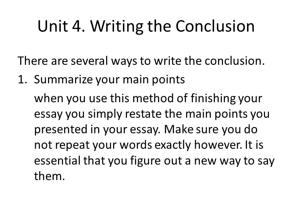 conclusion of an essay conclusion of an essay