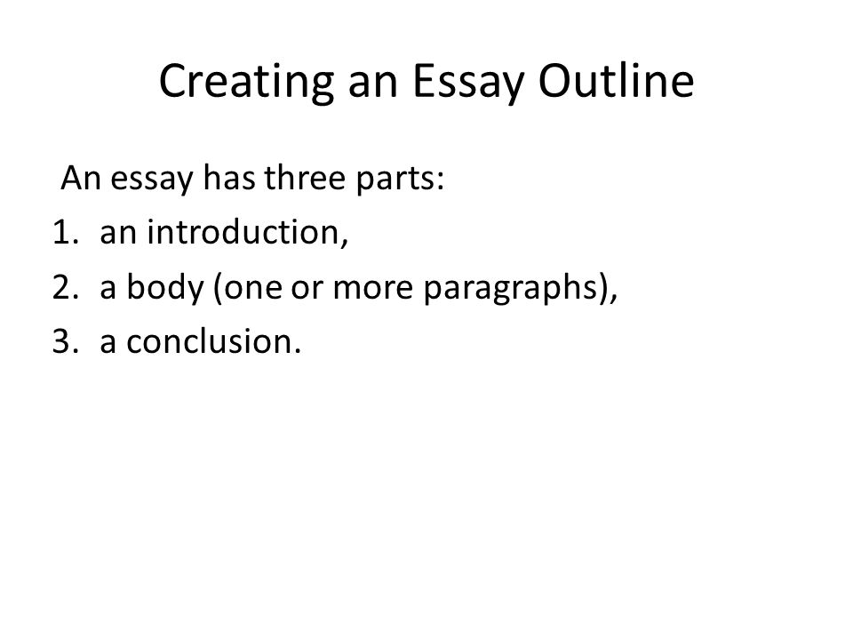 Three paragraph essay examples