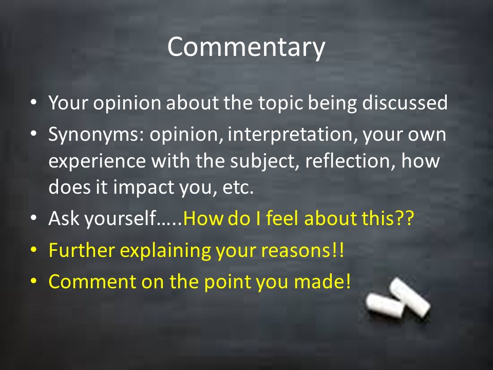 Dom writers reflection essay