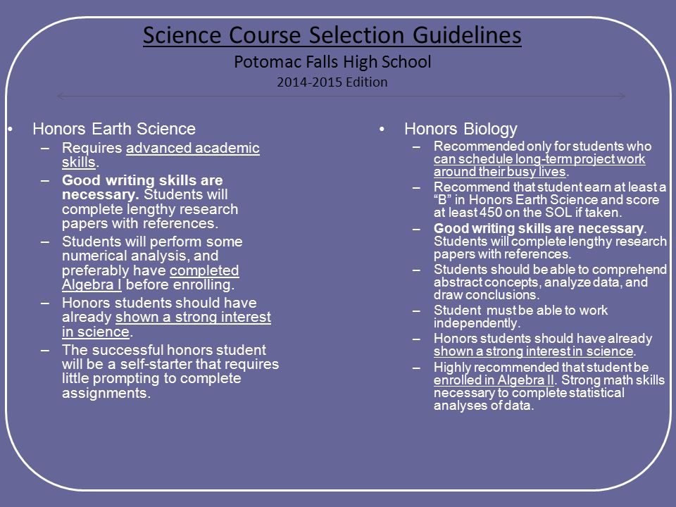 Proposals for thesis topics