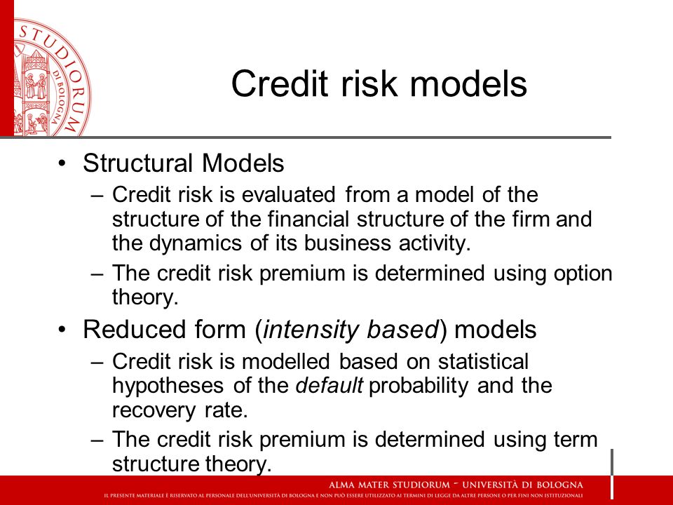 structural models advanced methods of risk management umberto structural vs reduced form