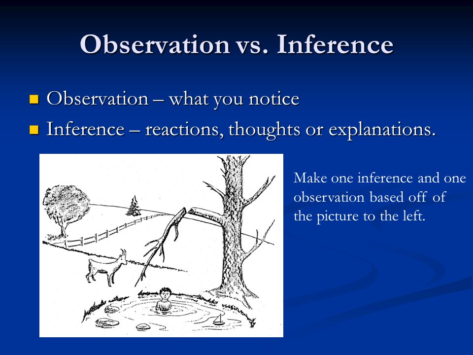 Observation vs.