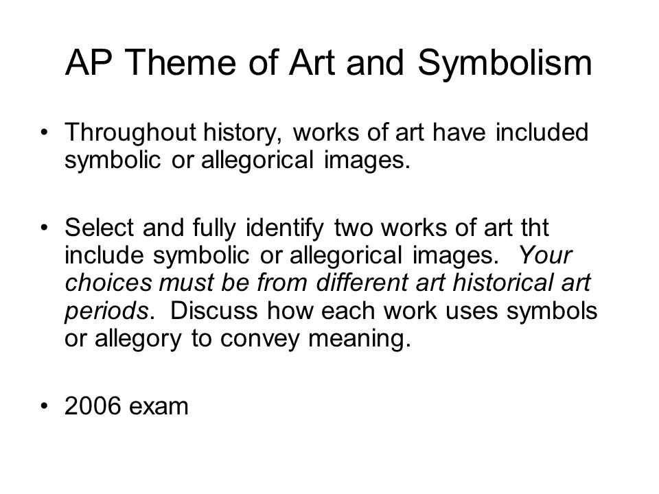 Ap art history long essay questions