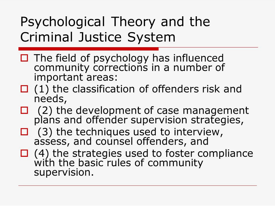 psychological theories