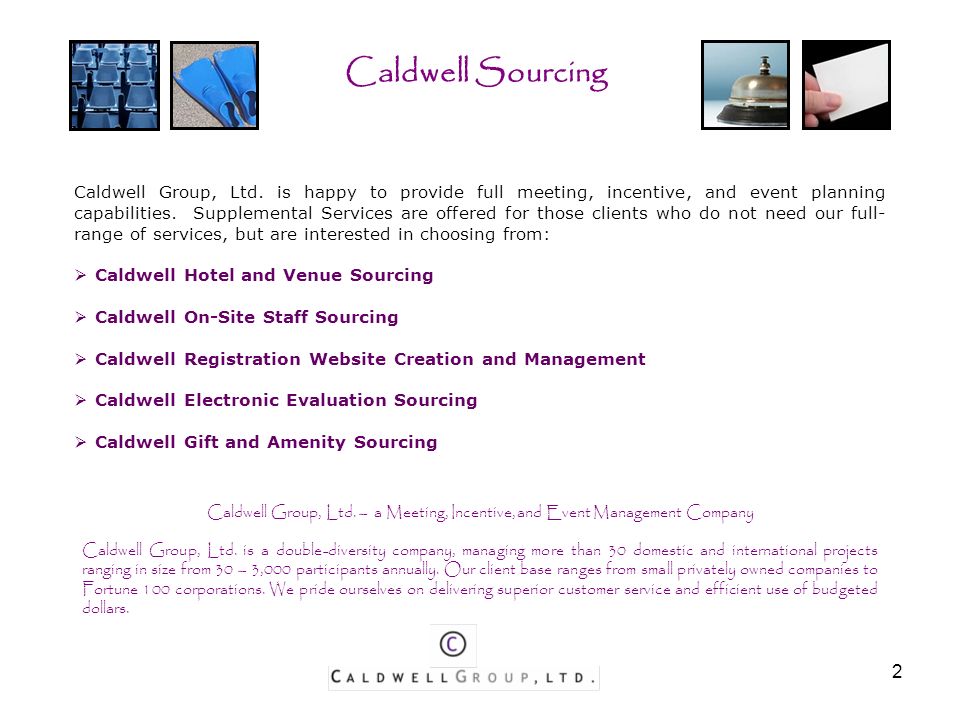 2 Caldwell Group, Ltd.