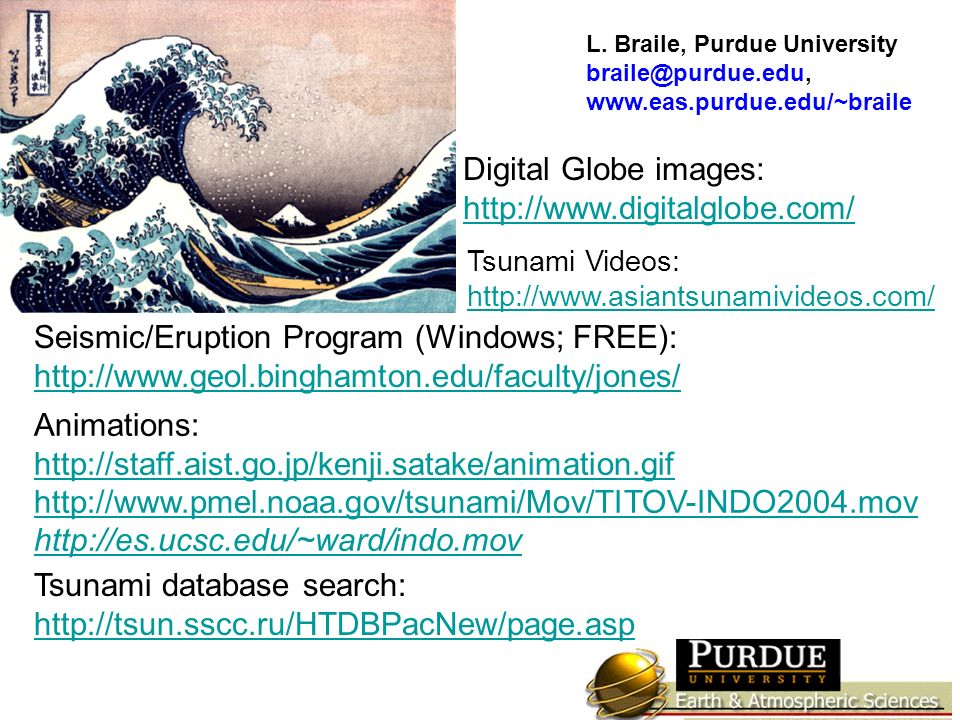 Download Alan L. Jones Seismic Eruption Program
