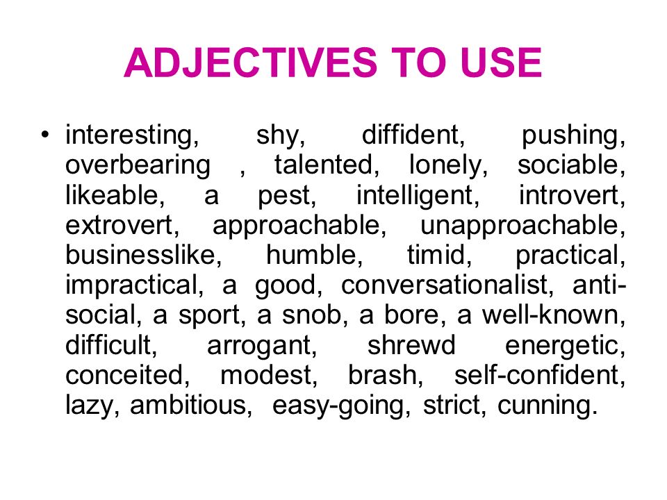 Descriptive Essays About A Person