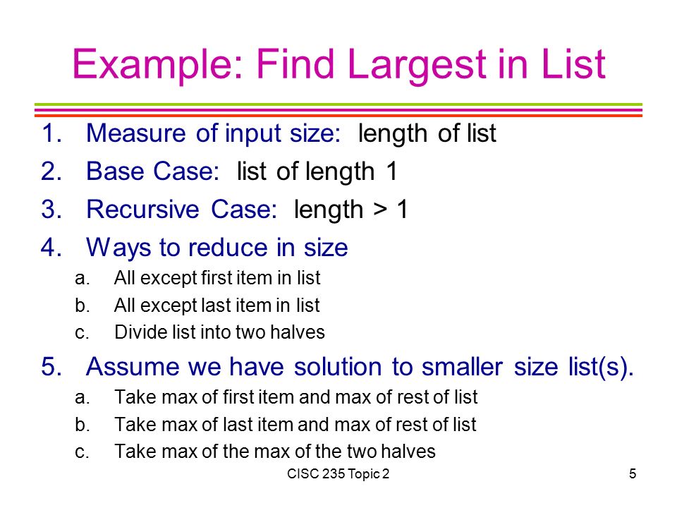 analyzing complexity of lists operationsorted array sorted linked list size c