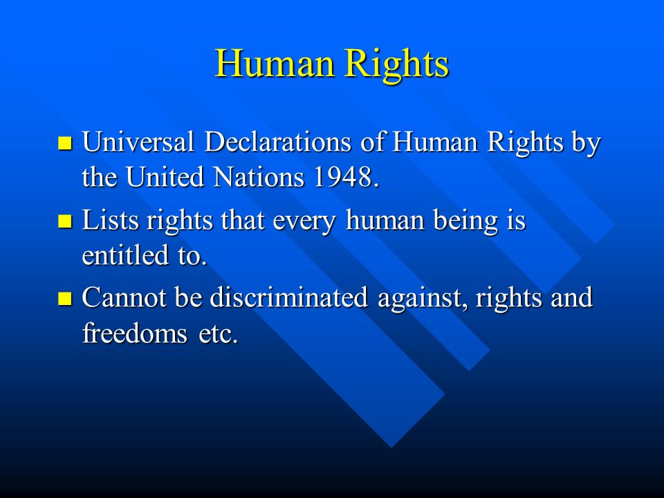 Universal Declaration Of Human Rights Essay