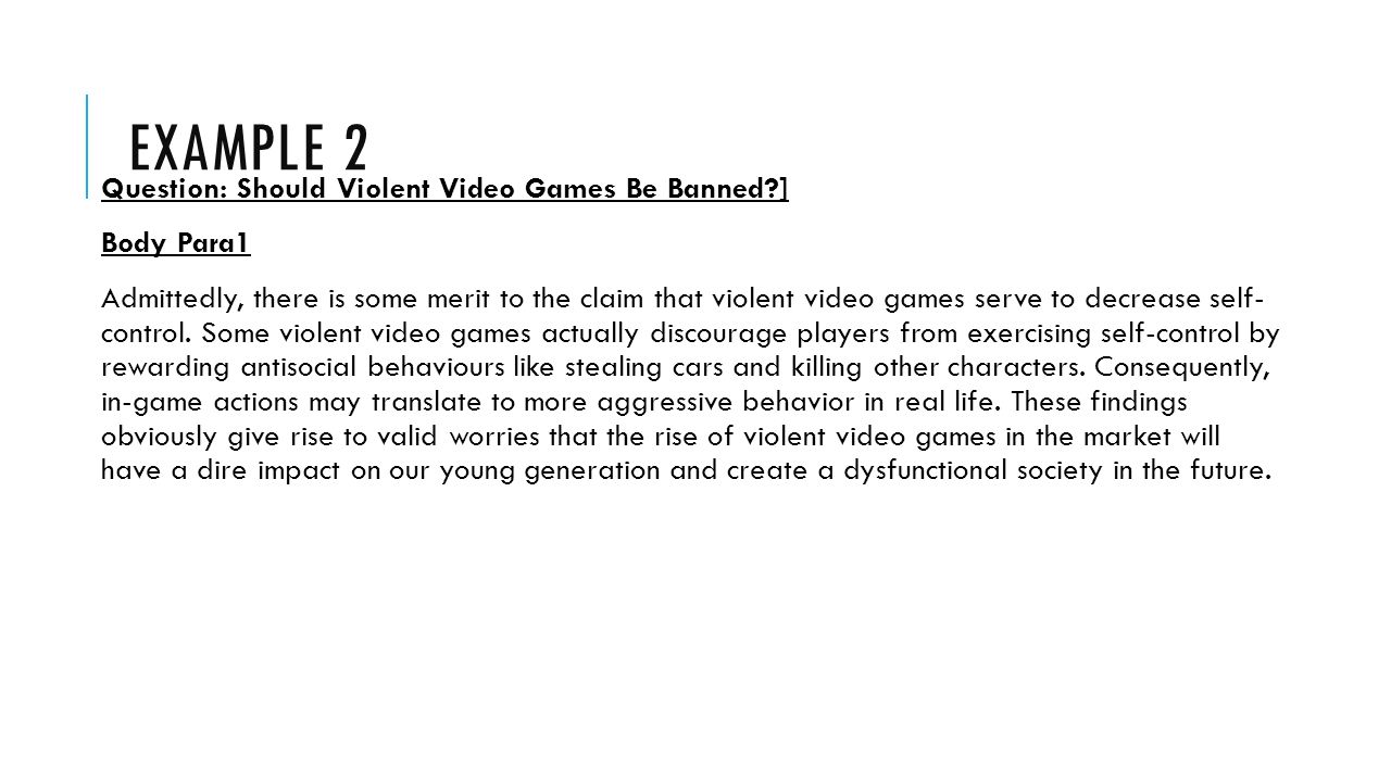 thesis on video games and violence thesis on video games and violence
